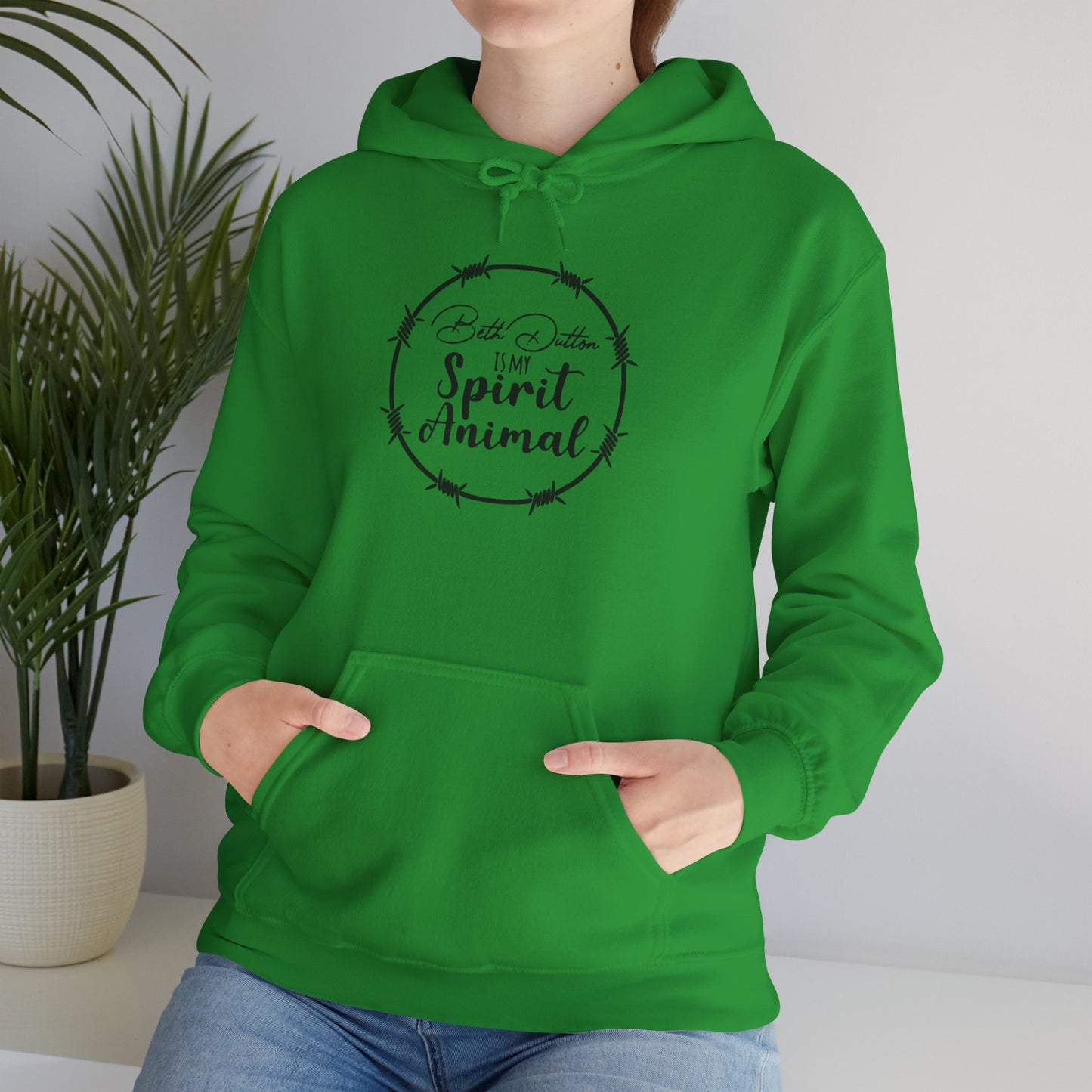 Beth Dutton Is My Spirit Animal Hoodie, Heavy Blend™ Hooded Sweatshirt