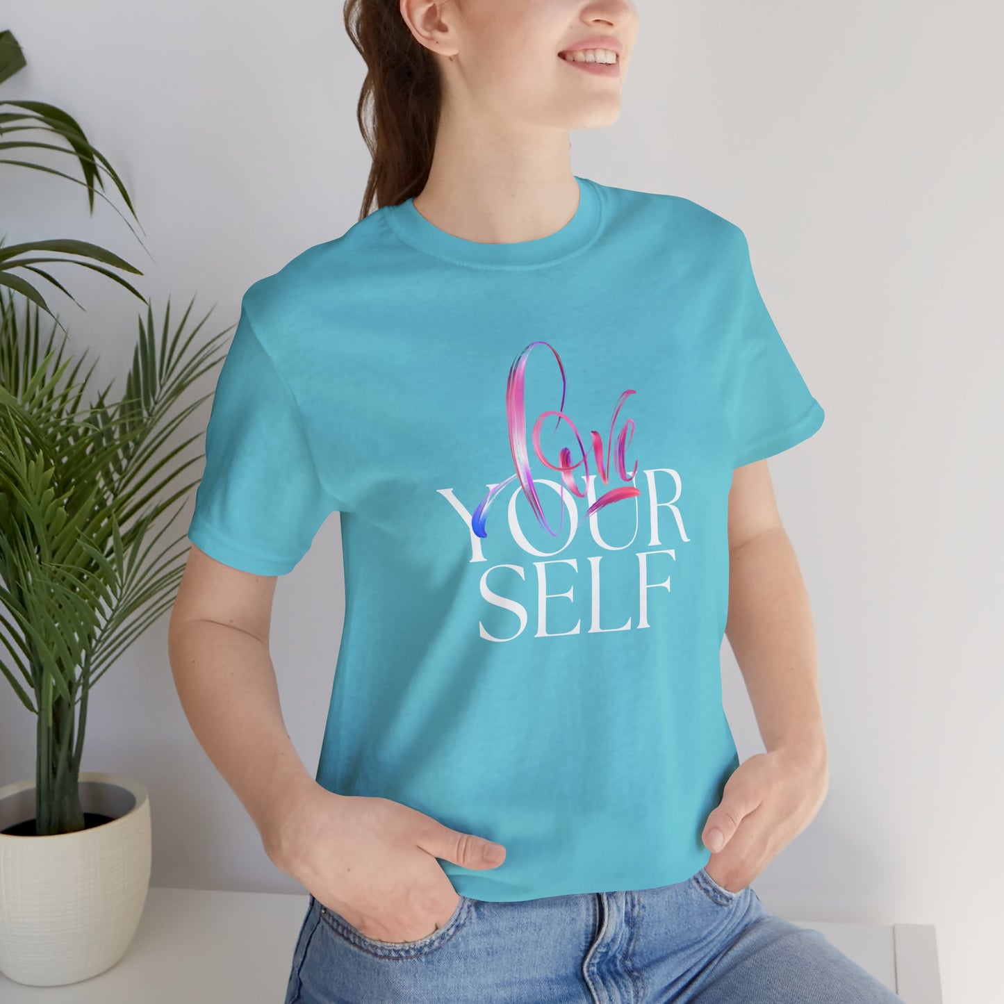 Love Yourself Jersey Short Sleeve Tee