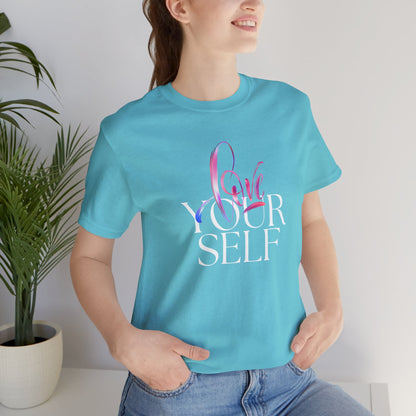 Love Yourself Jersey Short Sleeve Tee