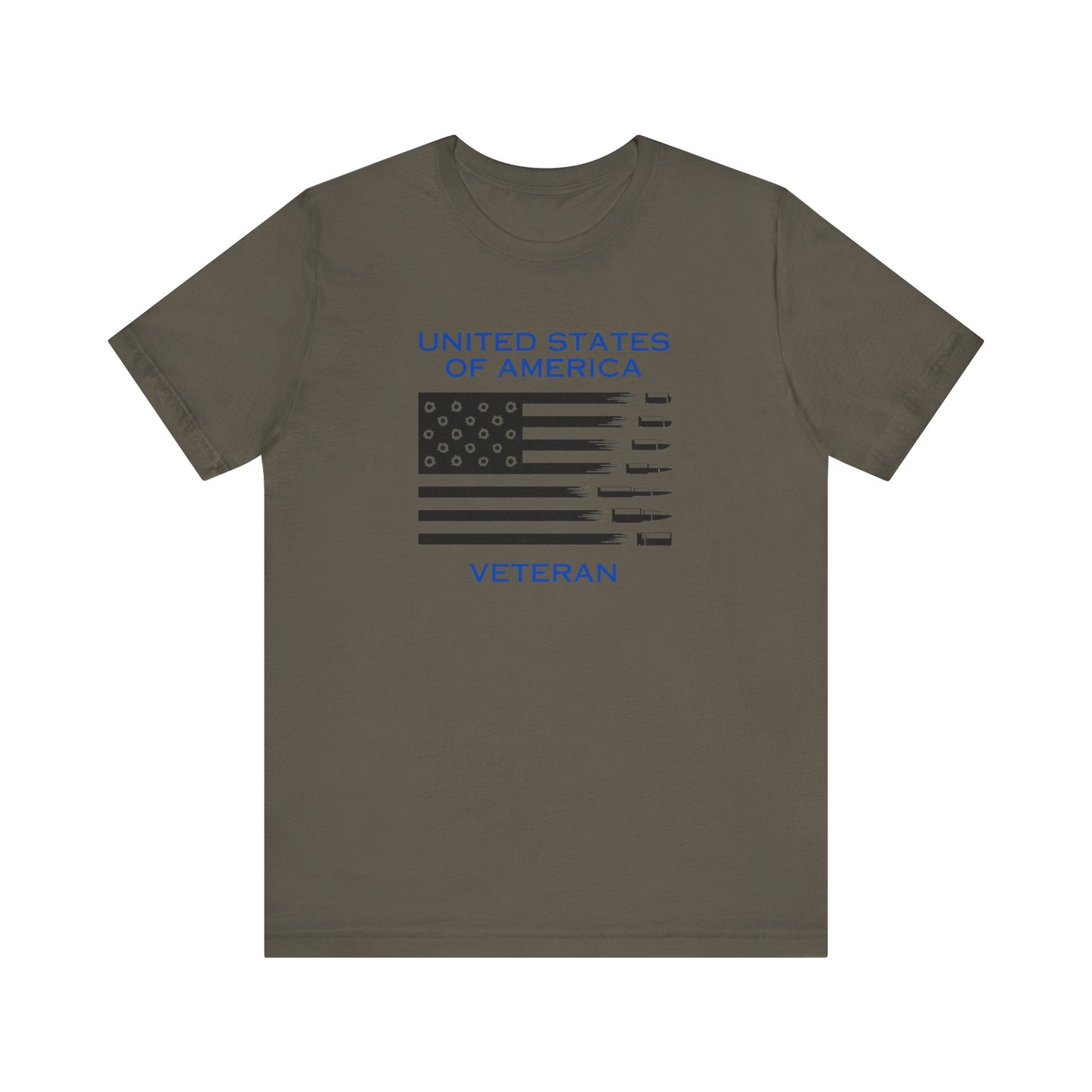 United States Of America Veteran, Jersey Short Sleeve Tee