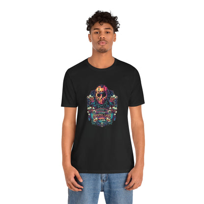 Welcome to Camp Crystal Lake Halloween T-Shirt, Unisex Jersey Short Sleeve Tee