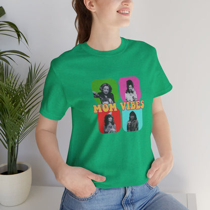 Mom Vibes 1 Jersey Short Sleeve Tee