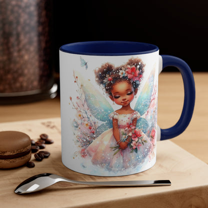 Fairy Girl 1, Accent Coffee Mug, 11oz