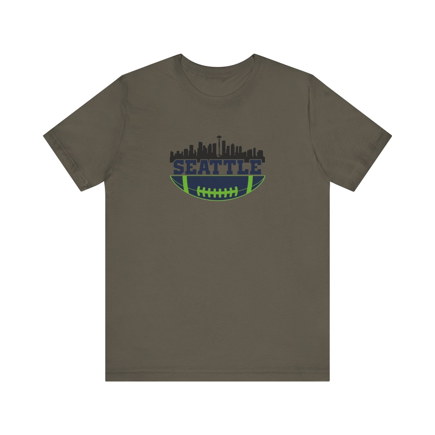 Seattle Skyline football, Jersey Short Sleeve Tee