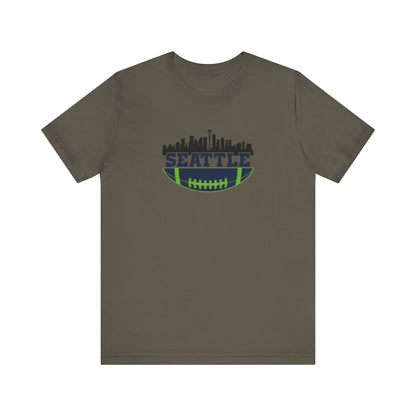 Seattle Skyline football, Jersey Short Sleeve Tee