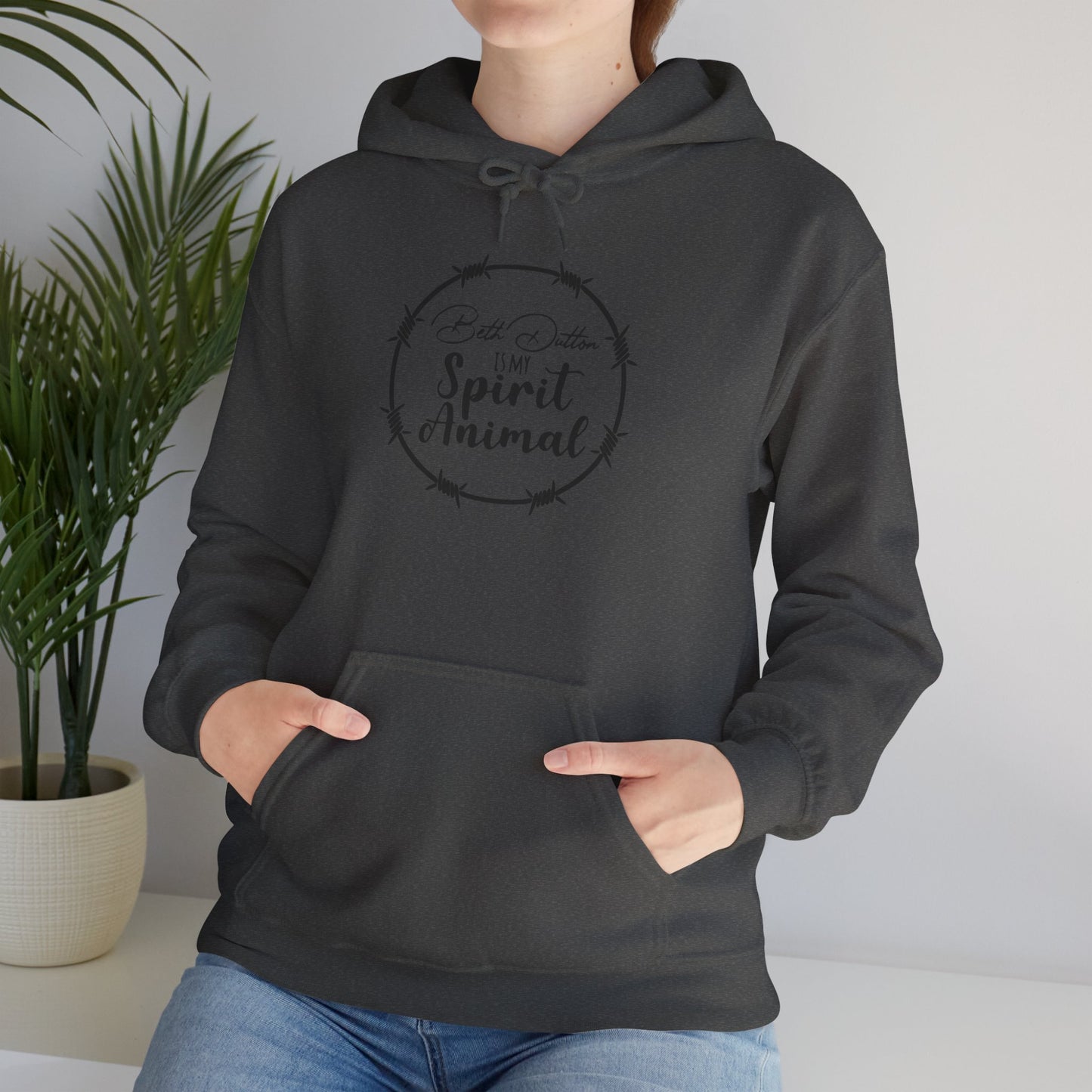 Beth Dutton Is My Spirit Animal Hoodie, Heavy Blend™ Hooded Sweatshirt