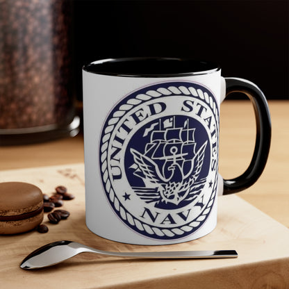 United States Navy Accent Coffee Mug, 11oz