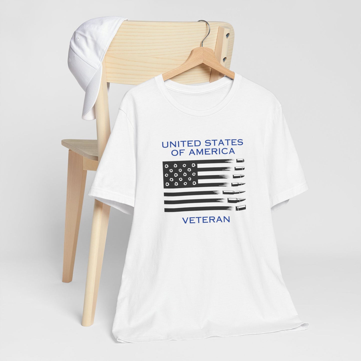 United States Of America Veteran, Jersey Short Sleeve Tee