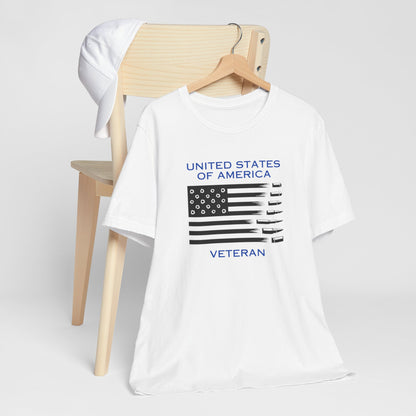 United States Of America Veteran, Jersey Short Sleeve Tee