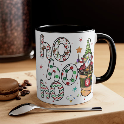 Ho, Ho, Ho, Accent Coffee Mug, 11oz