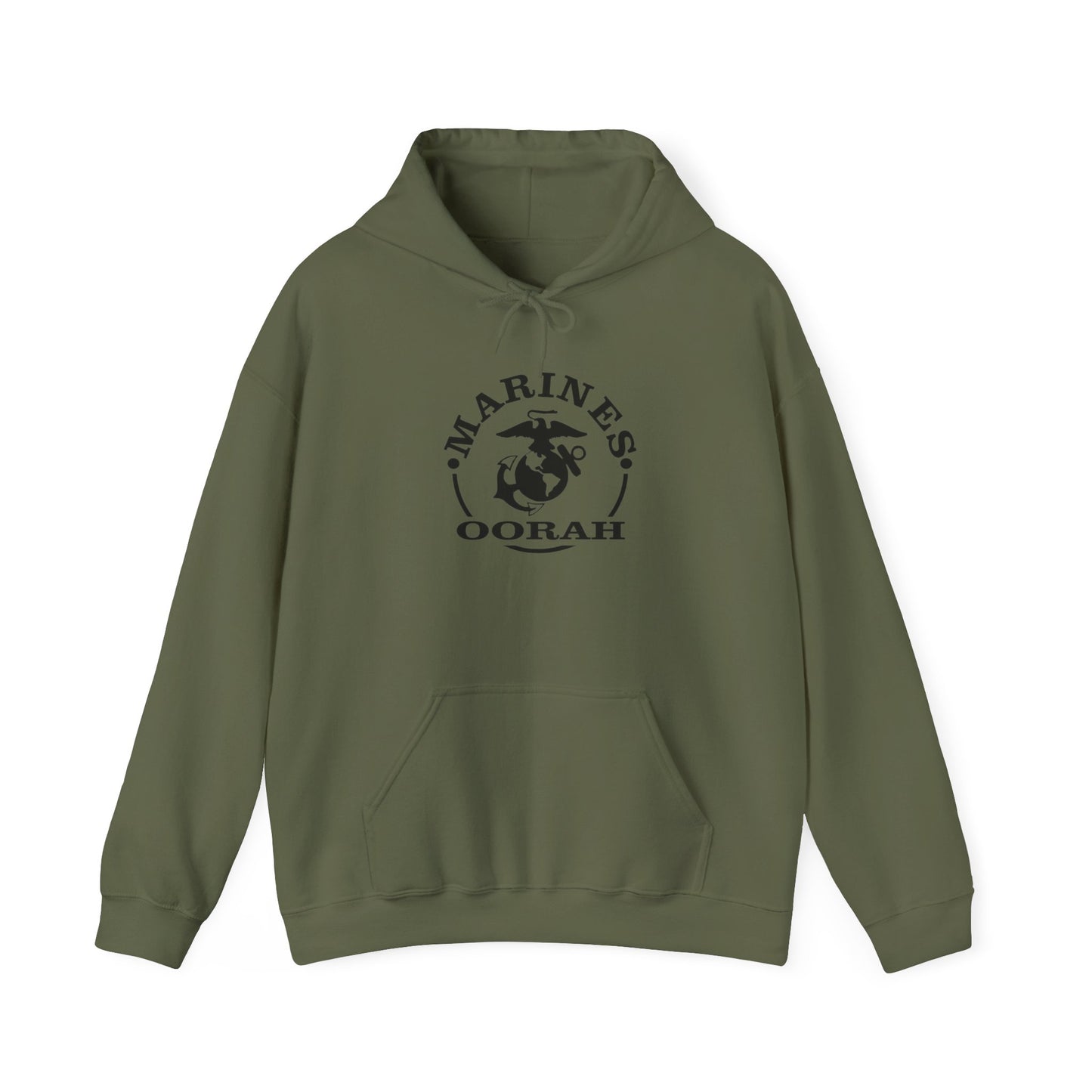 Marines Oorah Hoodie,  Heavy Blend™ Hooded Sweatshirt