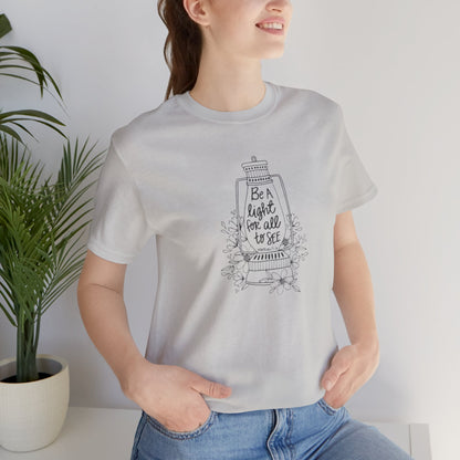 Be The Light For All To See, Jersey Short Sleeve Tee