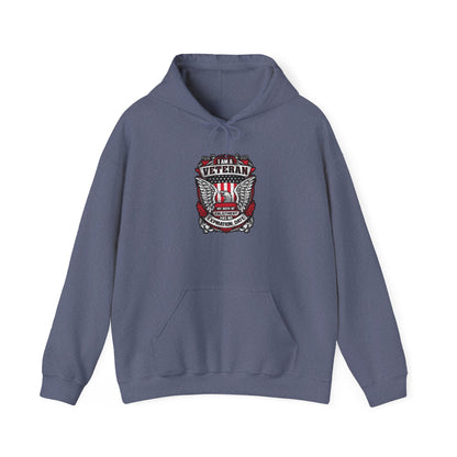 I Am A Veteran My Oath Of Enlistment Has No Expiration Date Hoodie Heavy Blend™ Hooded Sweatshirt