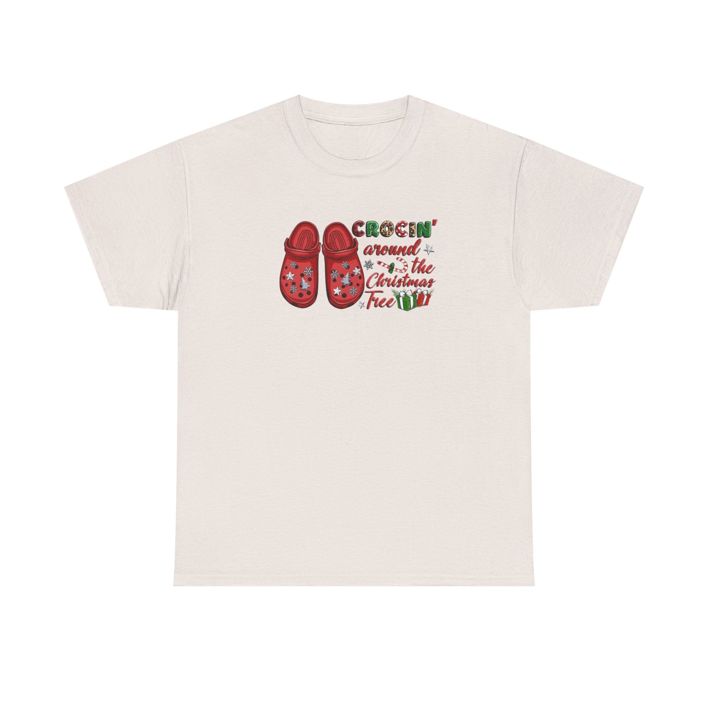 Crockin' Around the Christmas Tree, Heavy Cotton Tee