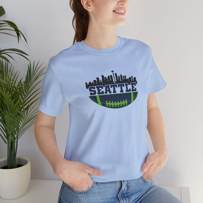 Seattle Skyline football, Jersey Short Sleeve Tee