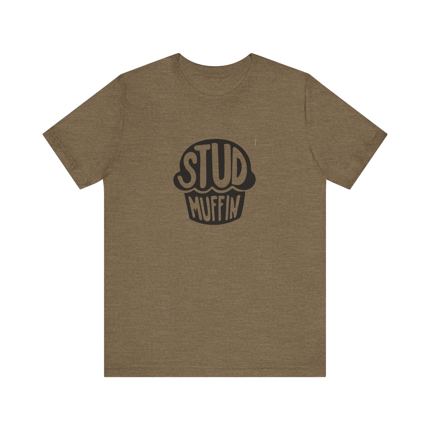 Stud Muffin, Unisex Jersey Short Sleeve Tee