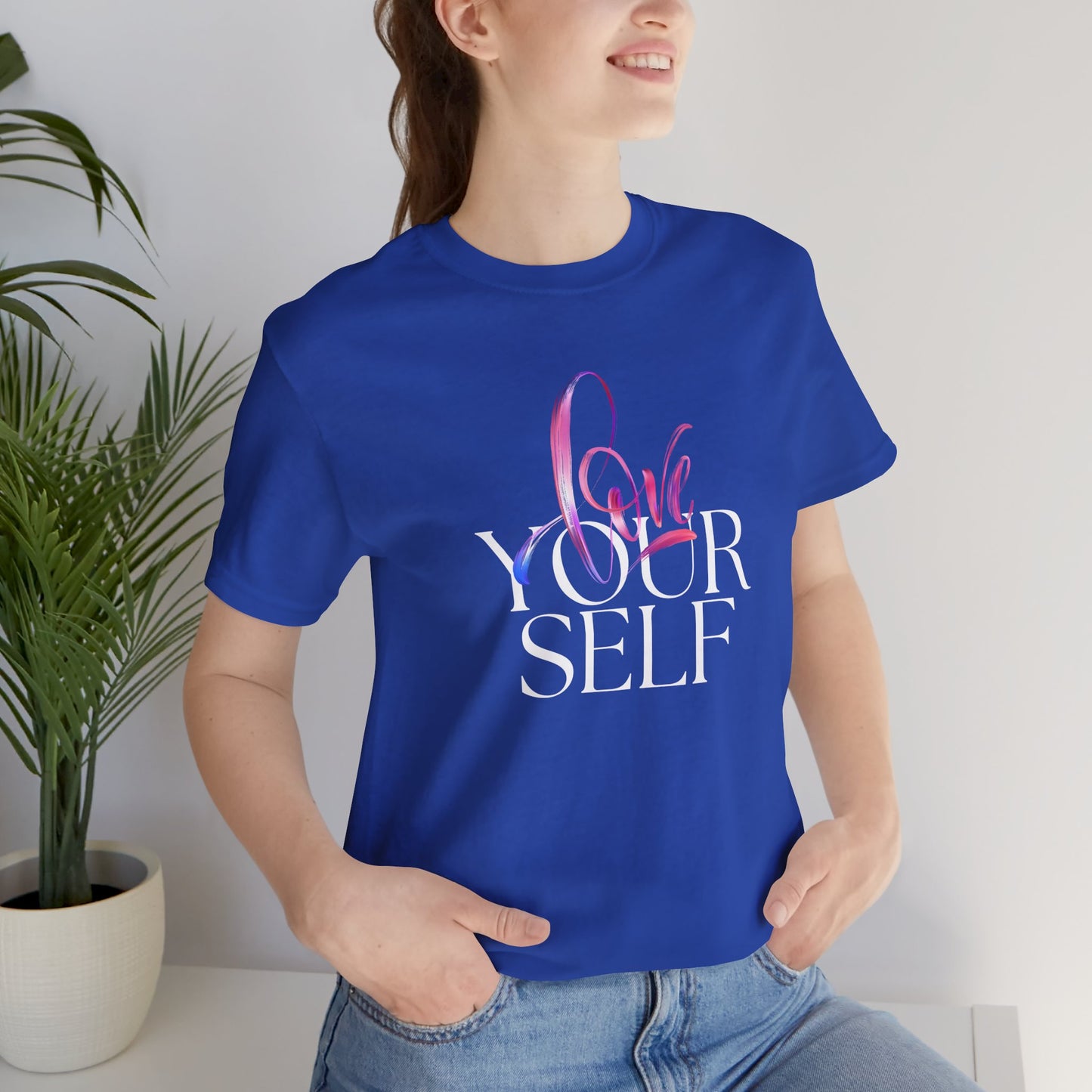Love Yourself Jersey Short Sleeve Tee
