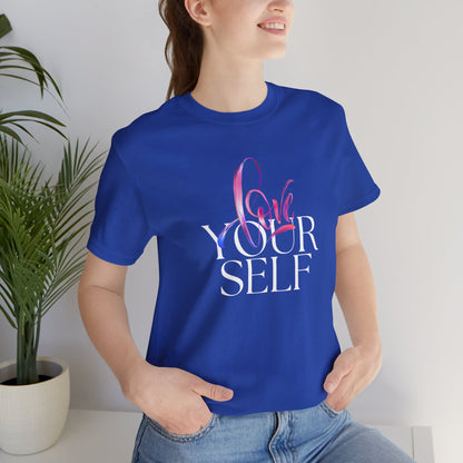 Love Yourself Jersey Short Sleeve Tee