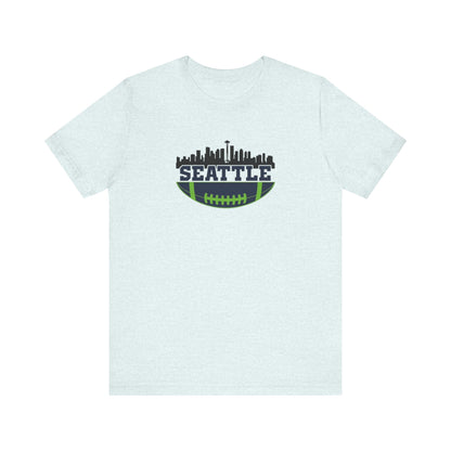 Seattle Skyline football, Jersey Short Sleeve Tee