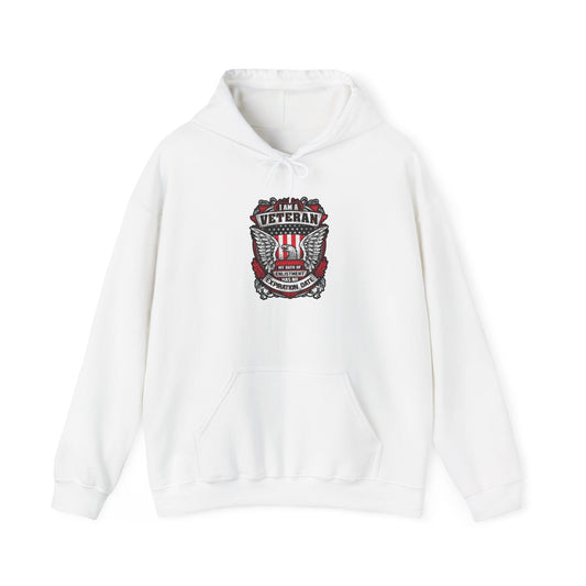 I Am A Veteran My Oath Of Enlistment Has No Expiration Date Hoodie Heavy Blend™ Hooded Sweatshirt