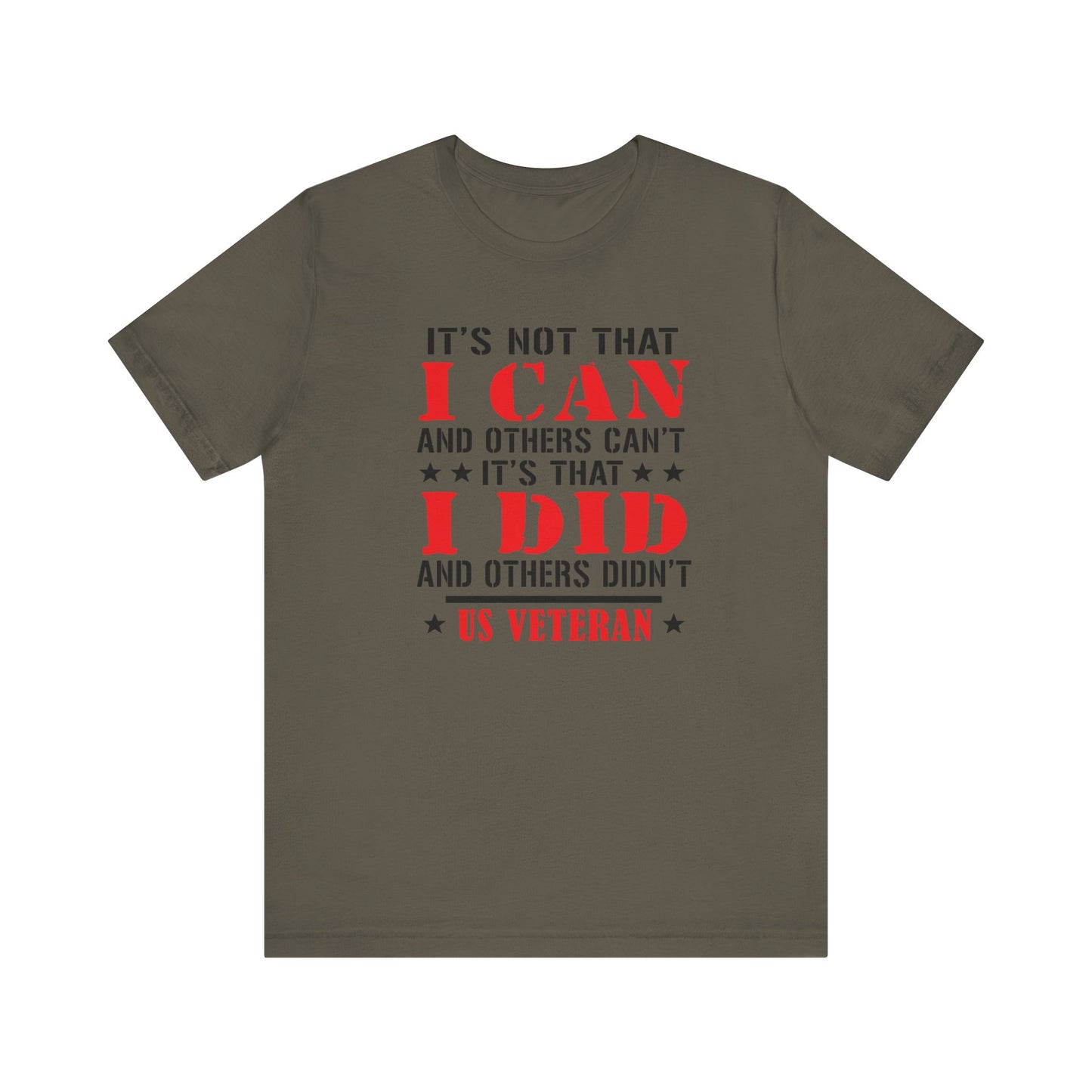 It's Not that I Can and other's Cant, Jersey Short Sleeve Tee