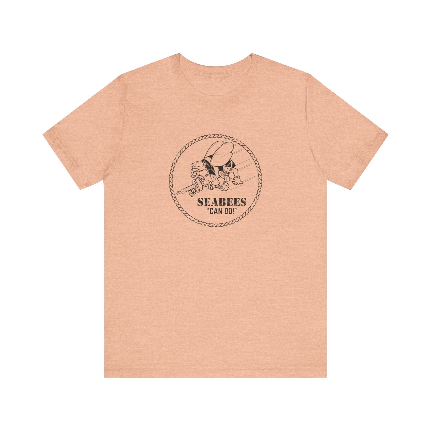 SEABEES Can Do, Jersey Short Sleeve Tee