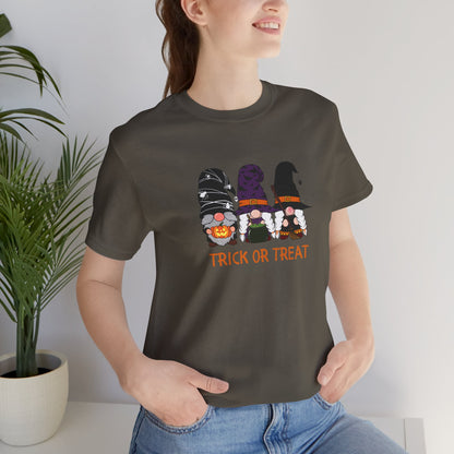 Trick Or Treat Gnomes, Jersey Short Sleeve Tee