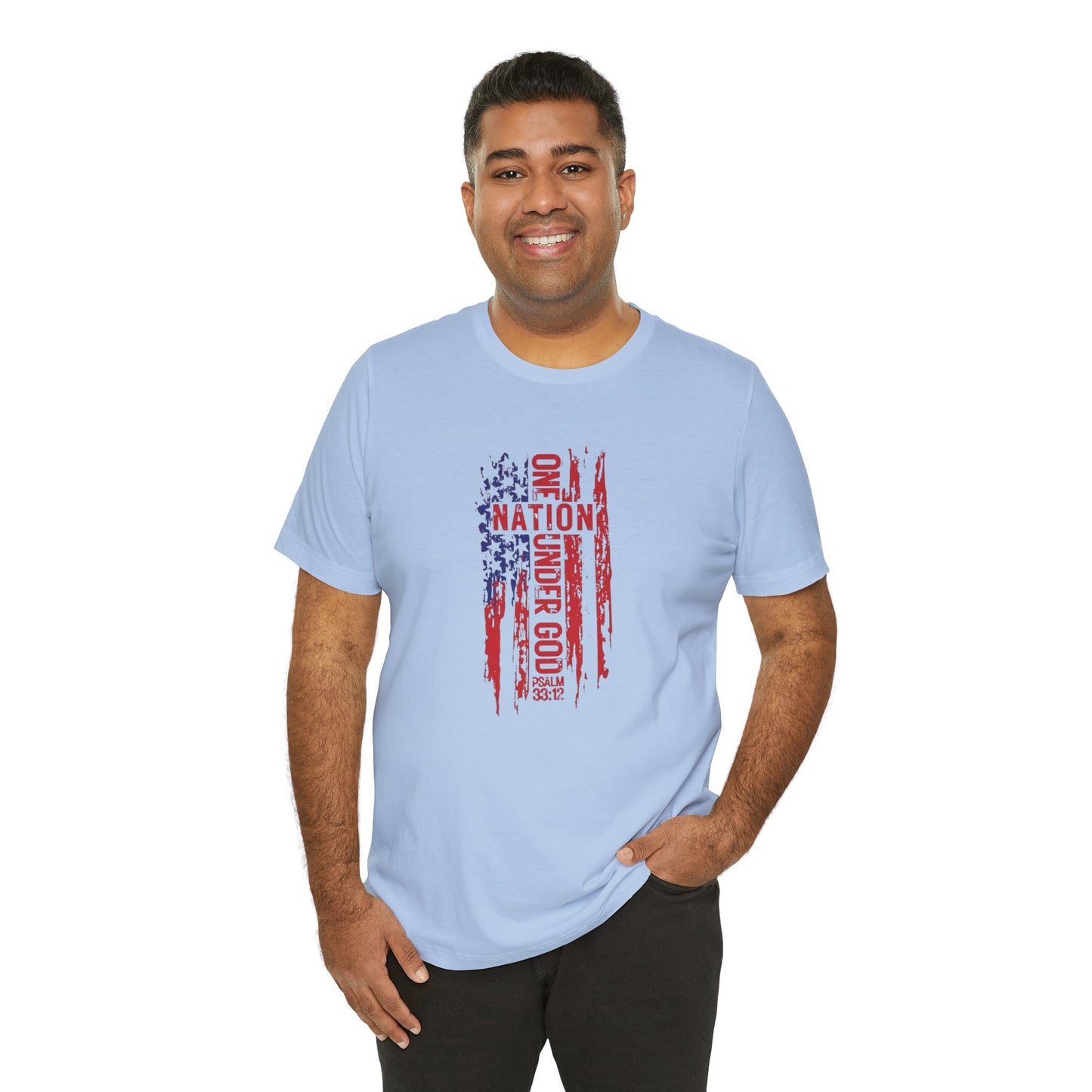 One Nation Under God, Jersey Short Sleeve Tee