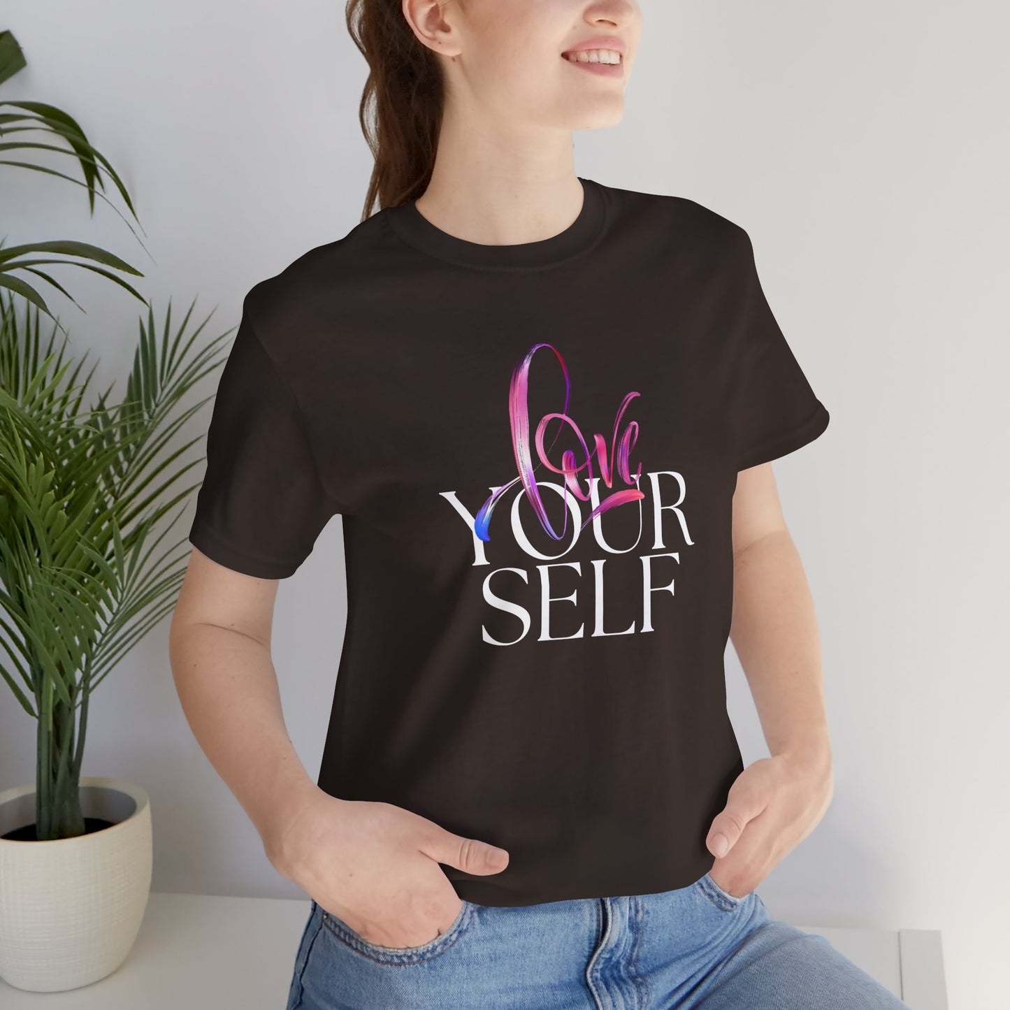 Love Yourself Jersey Short Sleeve Tee
