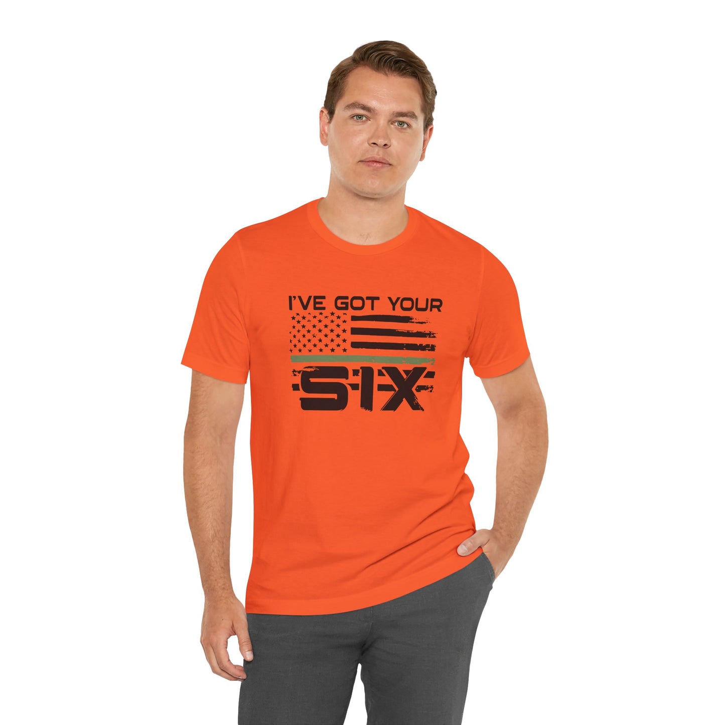 I've Got Your Six Jersey Short Sleeve Tee