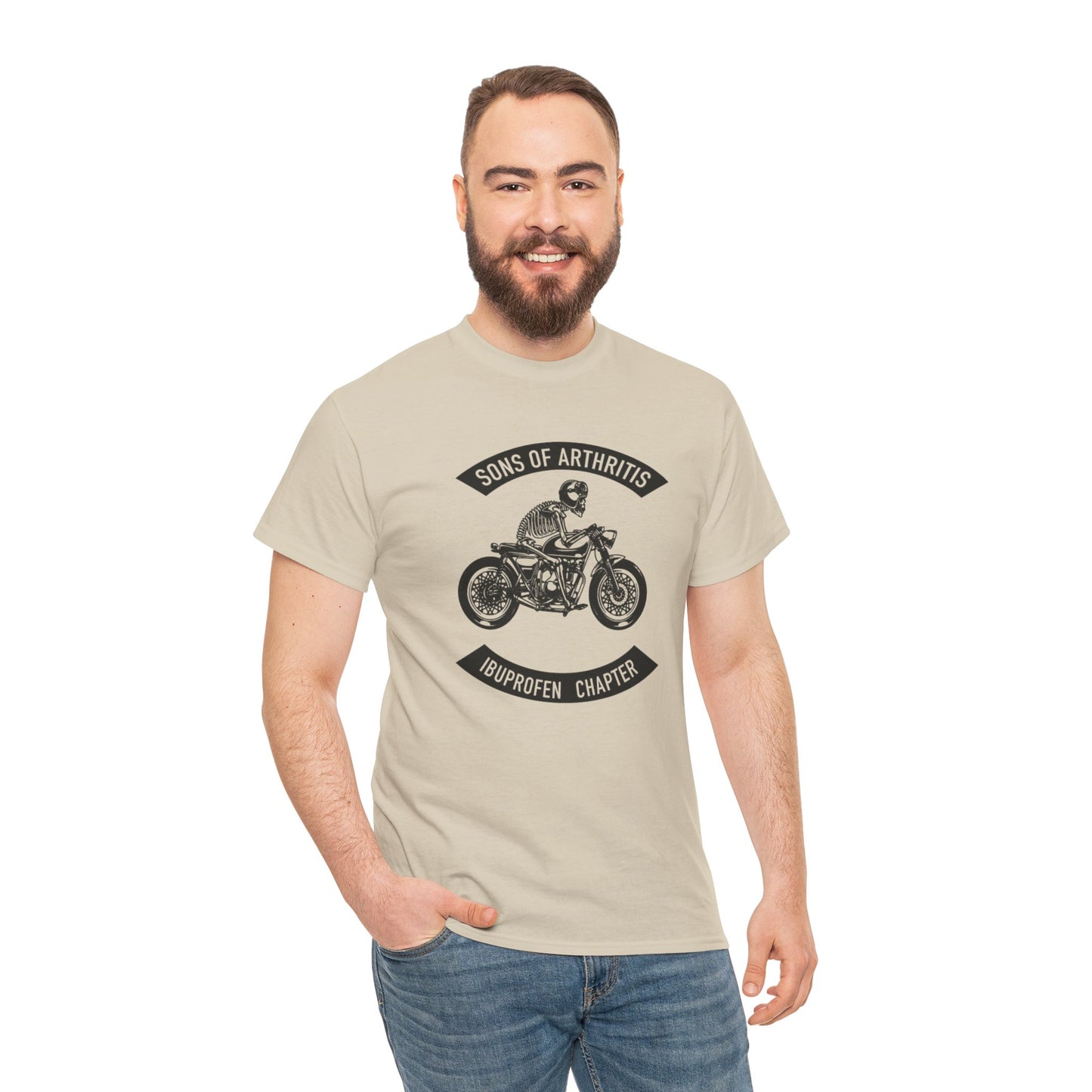 Sons of Arthritis Ibuprofen Chapter Heavy Cotton Tee