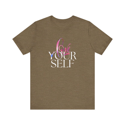 Love Yourself Jersey Short Sleeve Tee