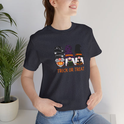 Trick Or Treat Gnomes, Jersey Short Sleeve Tee
