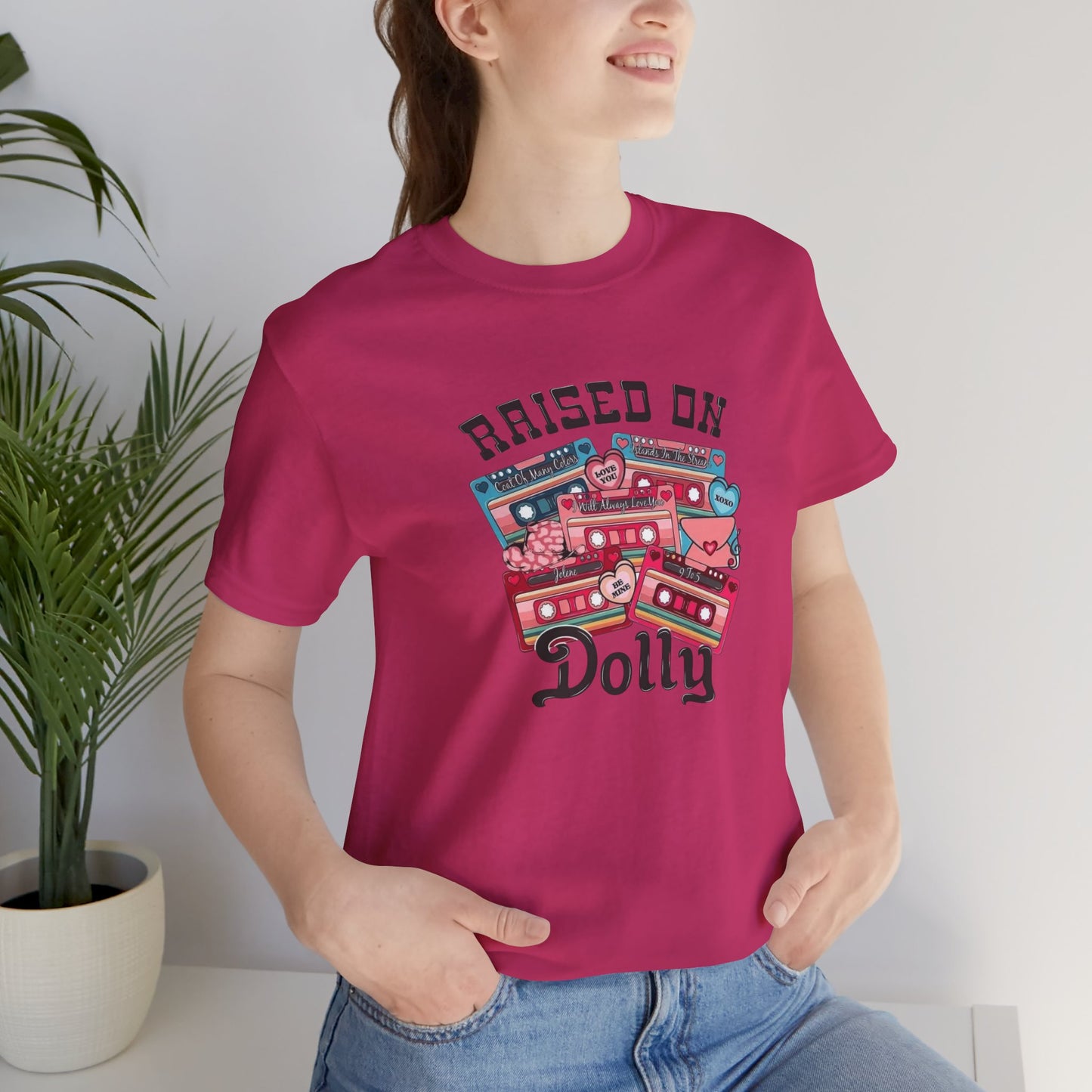 Raised On Dolly, Jersey Short Sleeve Tee