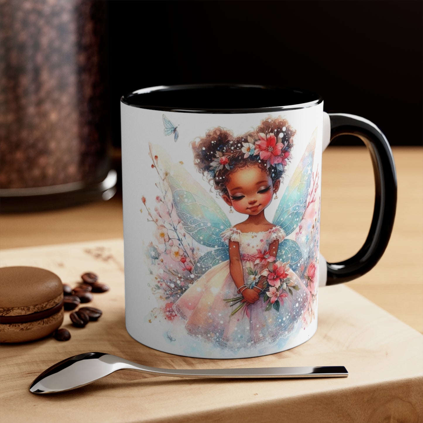Fairy Girl 1, Accent Coffee Mug, 11oz