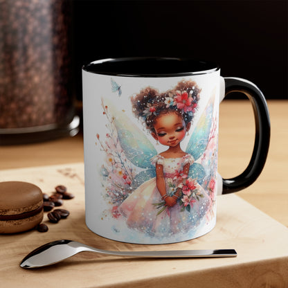 Fairy Girl 1, Accent Coffee Mug, 11oz