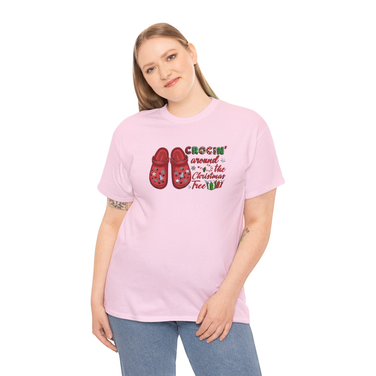Crockin' Around the Christmas Tree, Heavy Cotton Tee