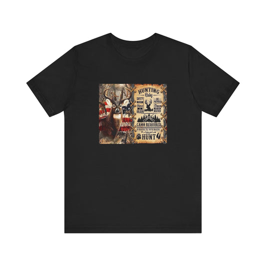 Hunting Rules Option 2, Jersey Short Sleeve Tee