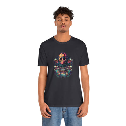 Welcome to Camp Crystal Lake Halloween T-Shirt, Unisex Jersey Short Sleeve Tee