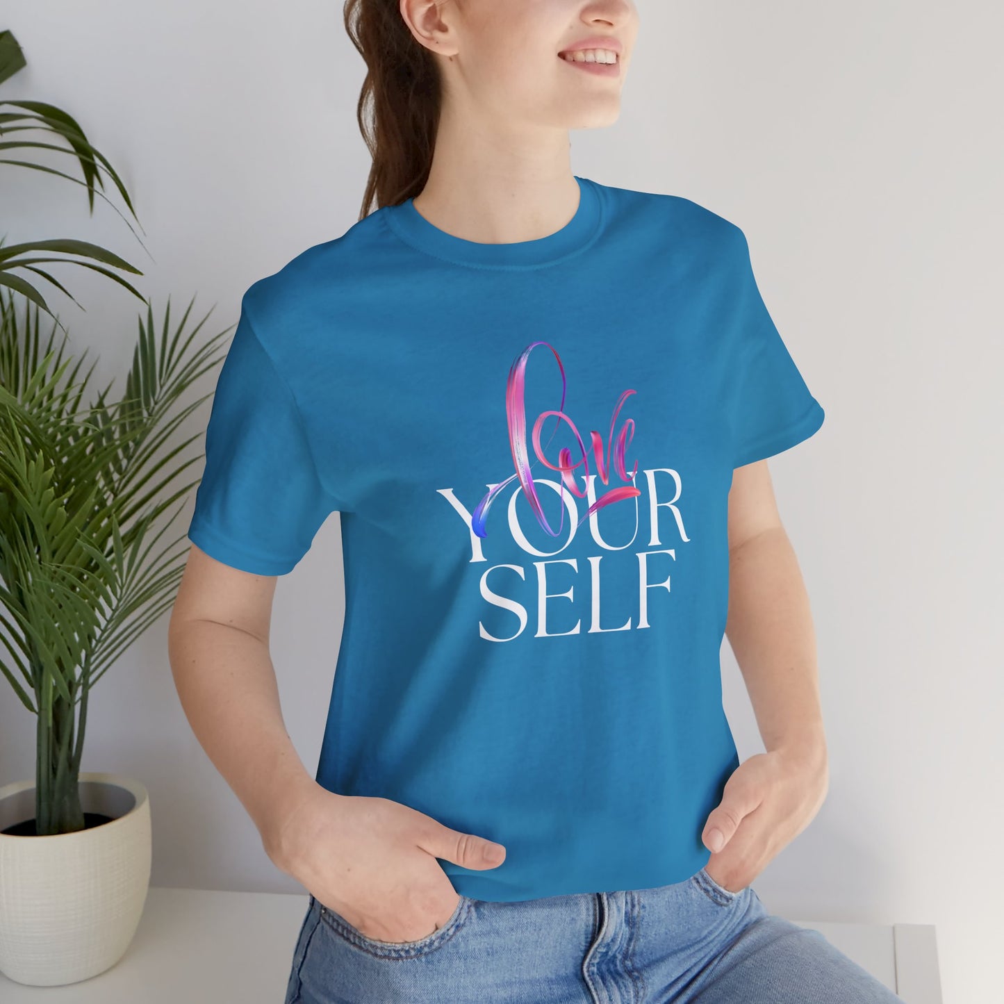 Love Yourself Jersey Short Sleeve Tee