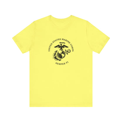 United States Marine Corps, Semper Fi, Jersey Short Sleeve Tee