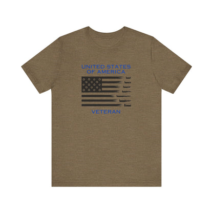 United States Of America Veteran, Jersey Short Sleeve Tee