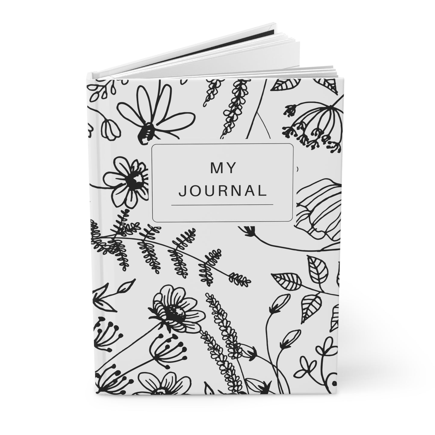 My Journal, Hardcover Journal Matte 5.75" x 8"