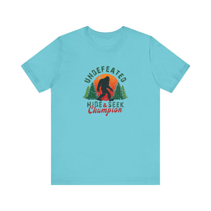 Undefeated Hide and Seek Champion, Short Sleeve Tee