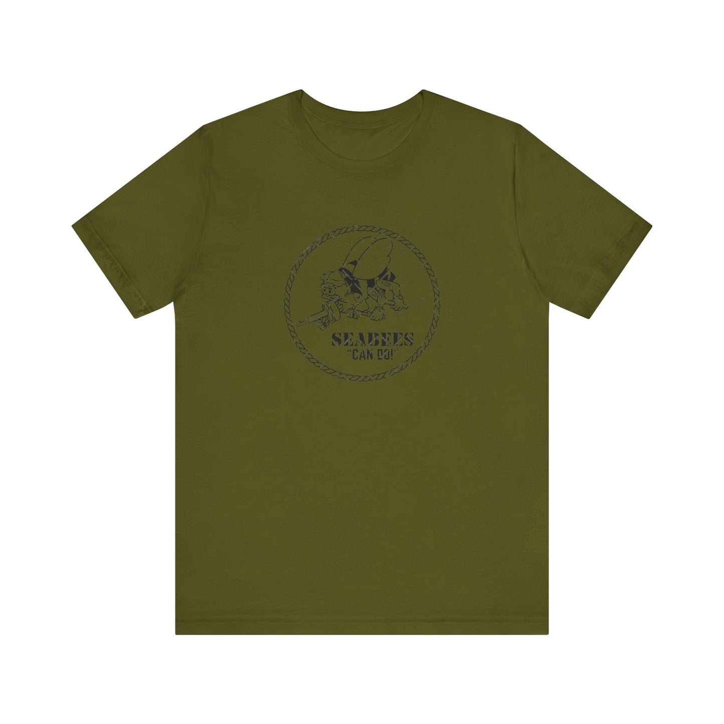SEABEES Can Do, Jersey Short Sleeve Tee