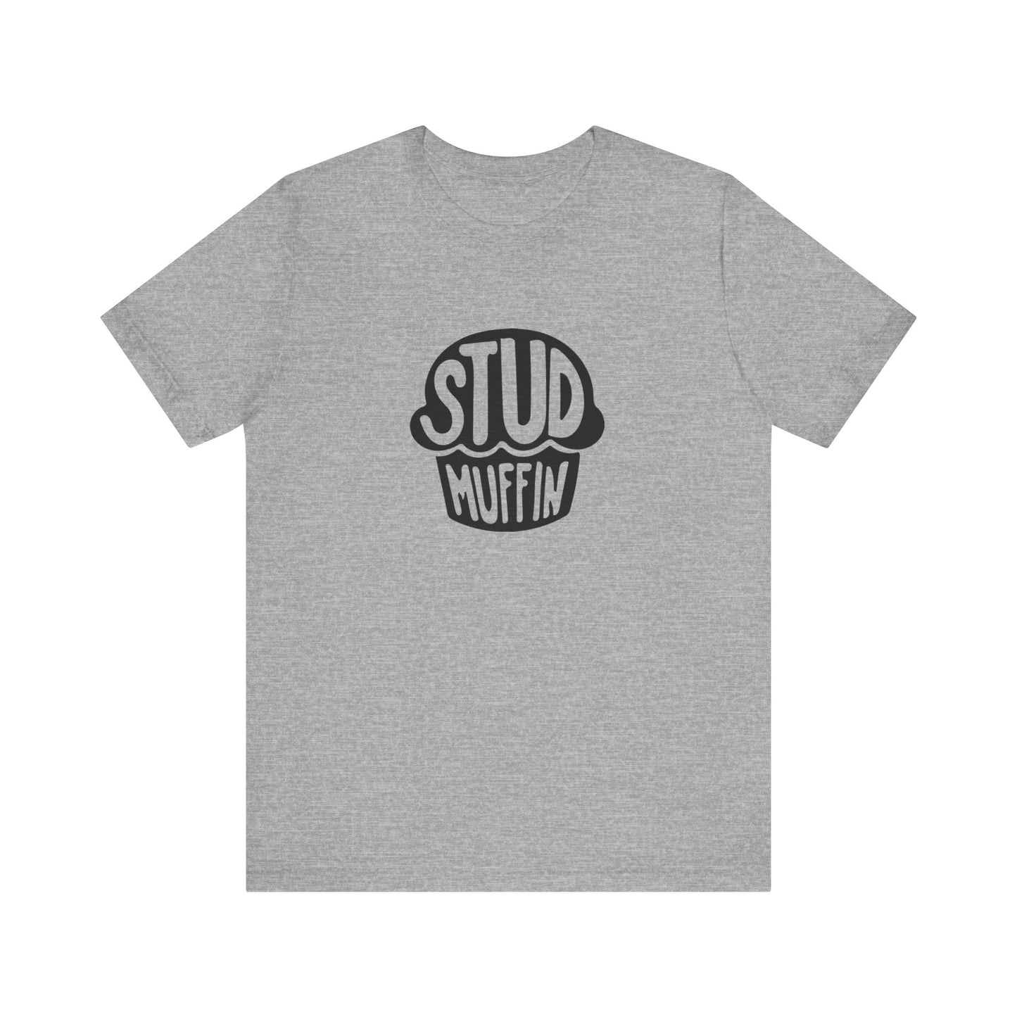 Stud Muffin, Unisex Jersey Short Sleeve Tee