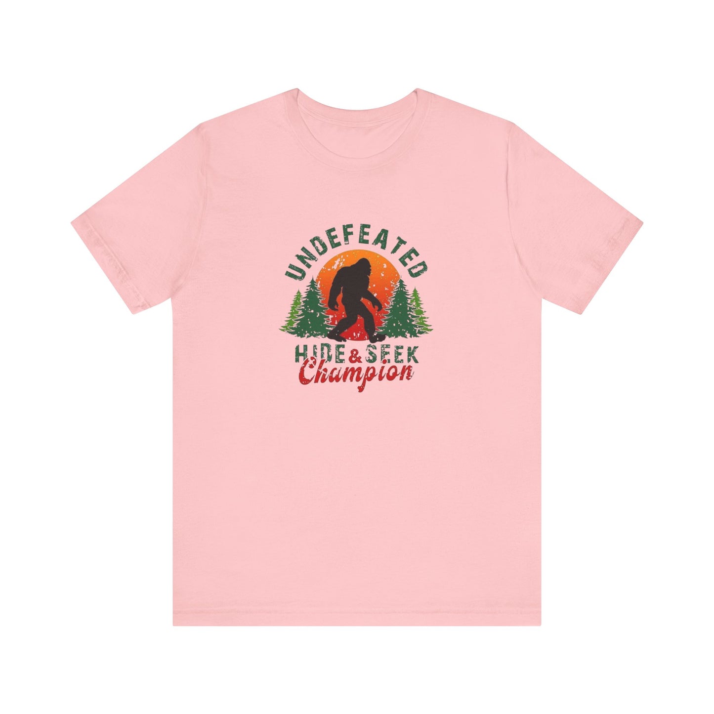 Undefeated Hide and Seek Champion, Short Sleeve Tee