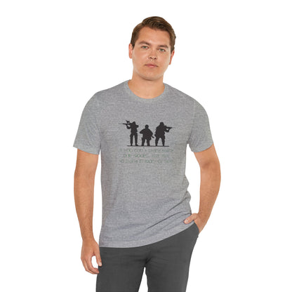 If You Can't Stand Behind Our Troops, Feel Free To Stand in Front Of Them. Jersey Short Sleeve Tee