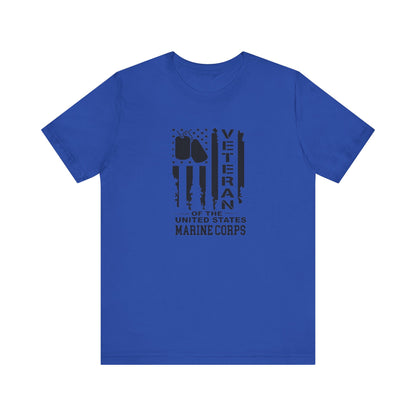 Veteran Of The United States Marine Corps, Jersey Short Sleeve Tee