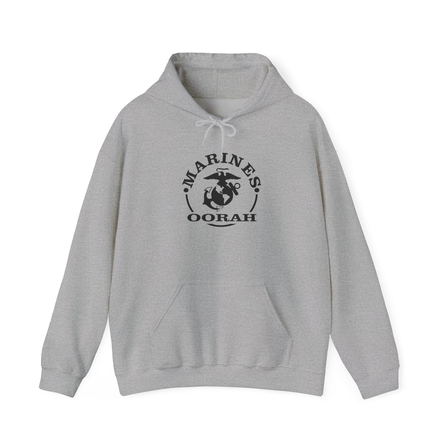 Marines Oorah Hoodie,  Heavy Blend™ Hooded Sweatshirt